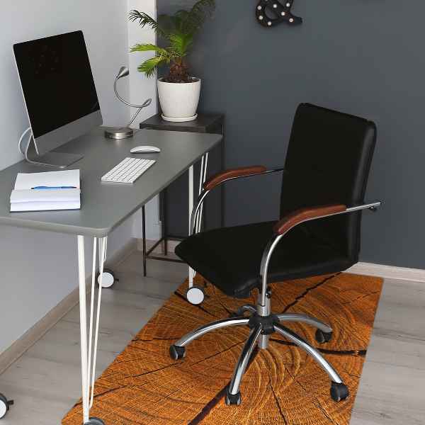 Tapis bureau Tronc d'arbre