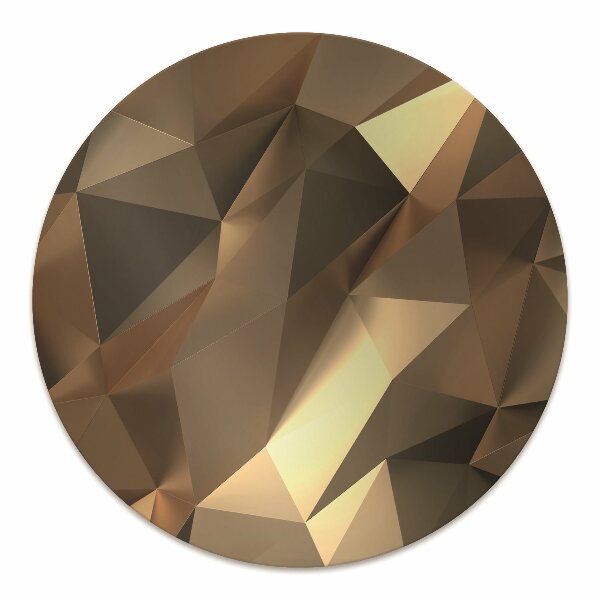 Tapis bureau Feuille d'or