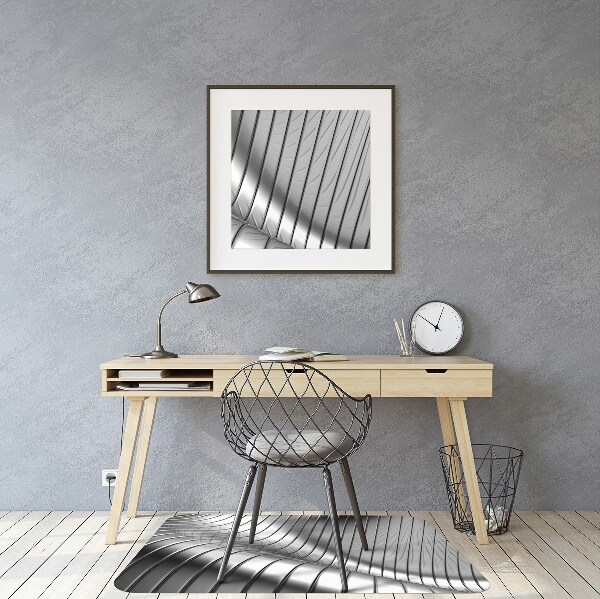 Tapis pour chaise de bureau Métallique