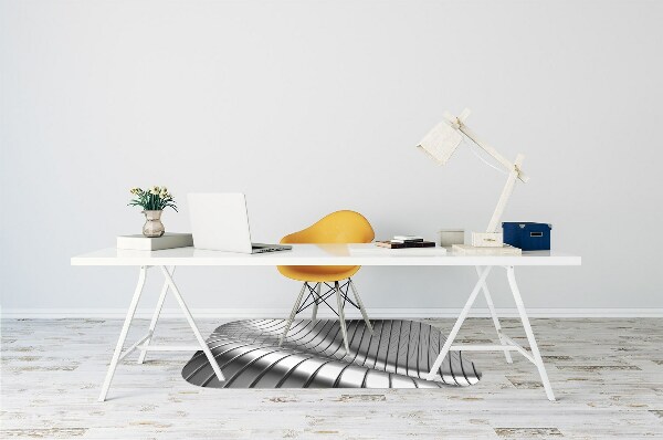 Tapis pour chaise de bureau Métallique