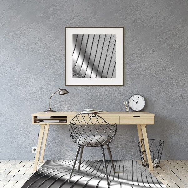 Tapis pour chaise de bureau Métallique
