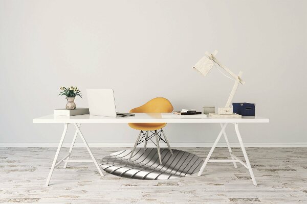 Tapis pour chaise de bureau Métallique