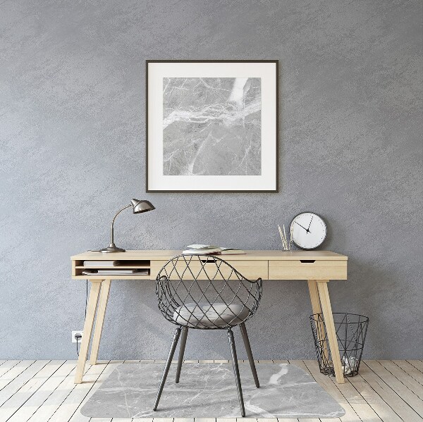 Tapis de chaise Marbre gris