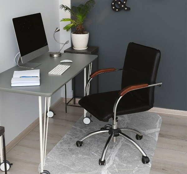 Tapis de chaise Marbre gris