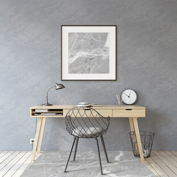 Tapis de chaise Marbre gris