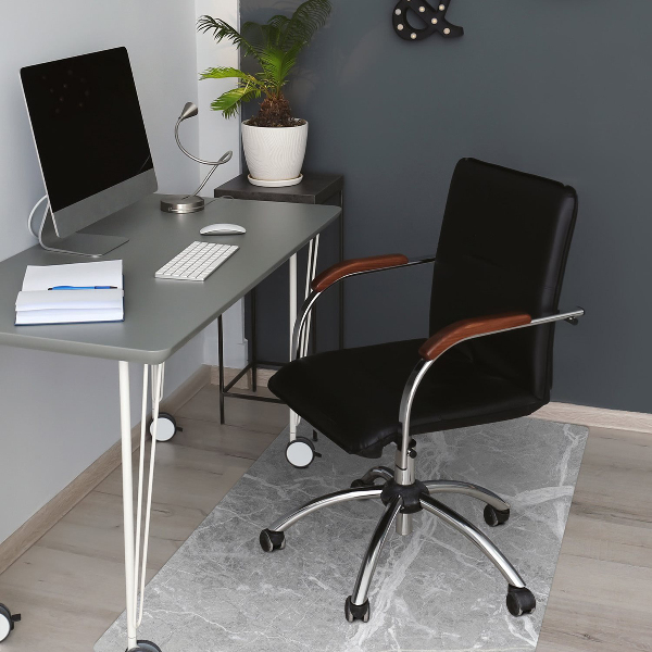 Tapis de chaise Marbre gris