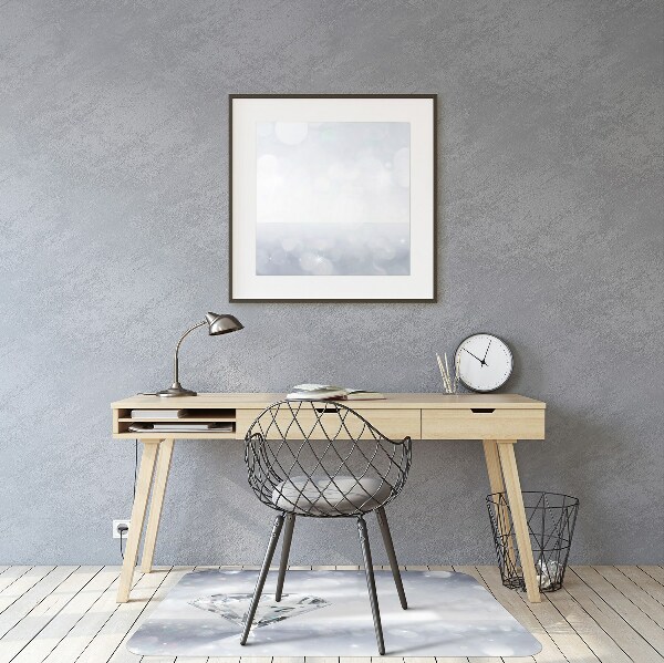 Tapis de chaise de bureau diamant