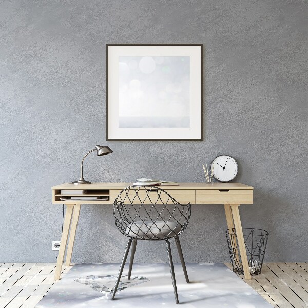 Tapis de chaise de bureau diamant