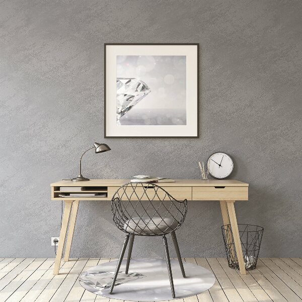 Tapis de chaise de bureau diamant