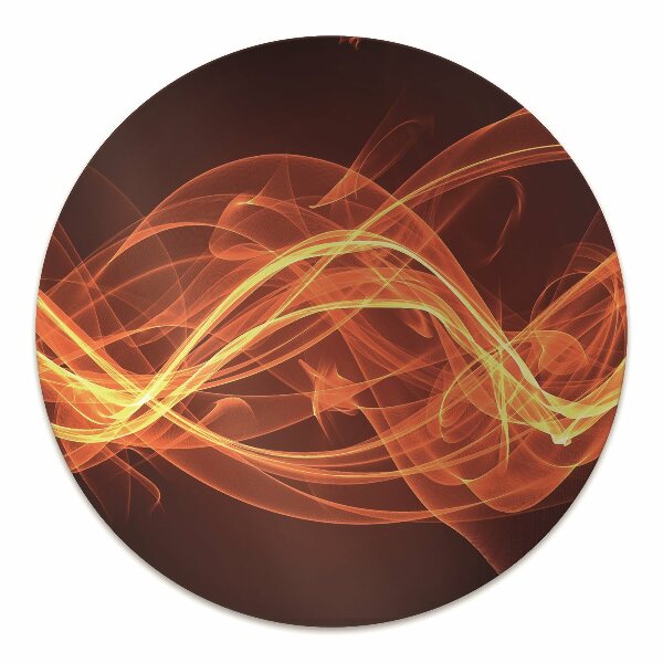 Tapis protège sol flamme rouge