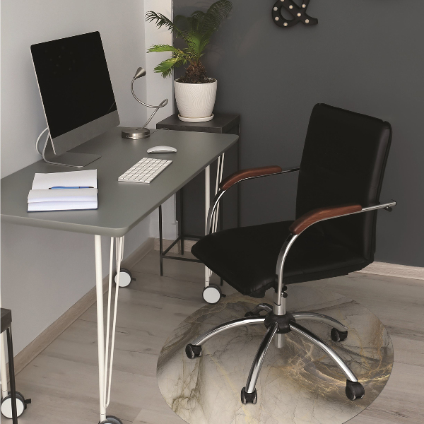 Tapis de chaise Golden marbre