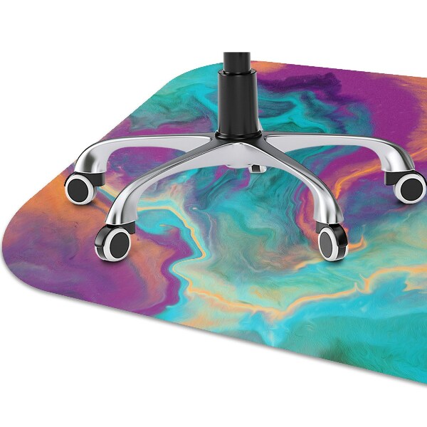 Tapis pour chaise de bureau Modèles colorés