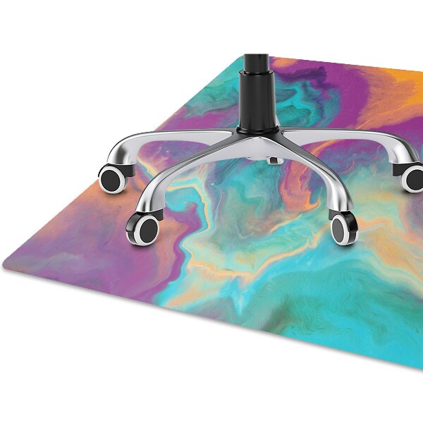 Tapis pour chaise de bureau Modèles colorés