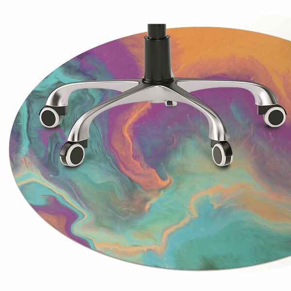 Tapis pour chaise de bureau Modèles colorés