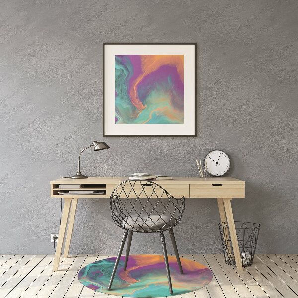 Tapis pour chaise de bureau Modèles colorés