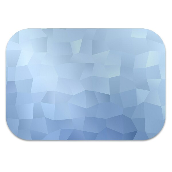 Tapis de chaise Abstraction bleue