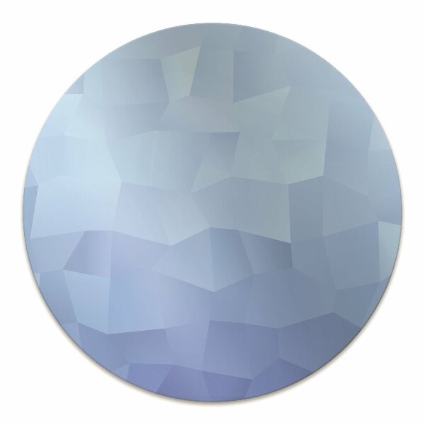 Tapis de chaise Abstraction bleue