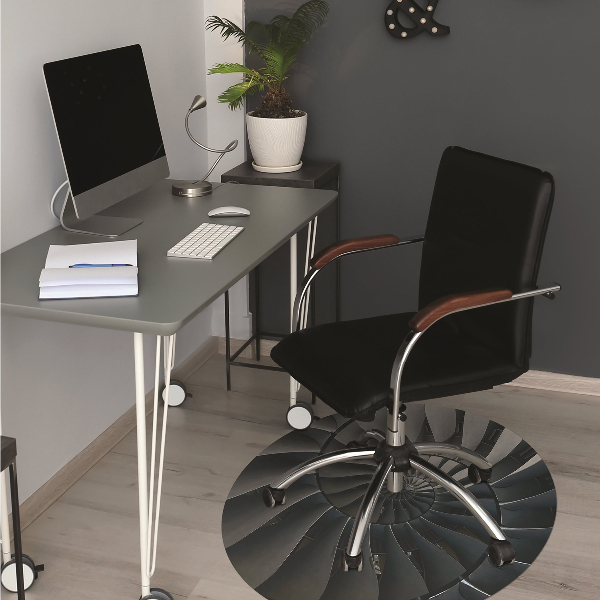 Tapis de chaise de bureau Escaliers