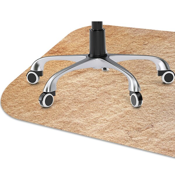 Tapis pour chaise de bureau Grès