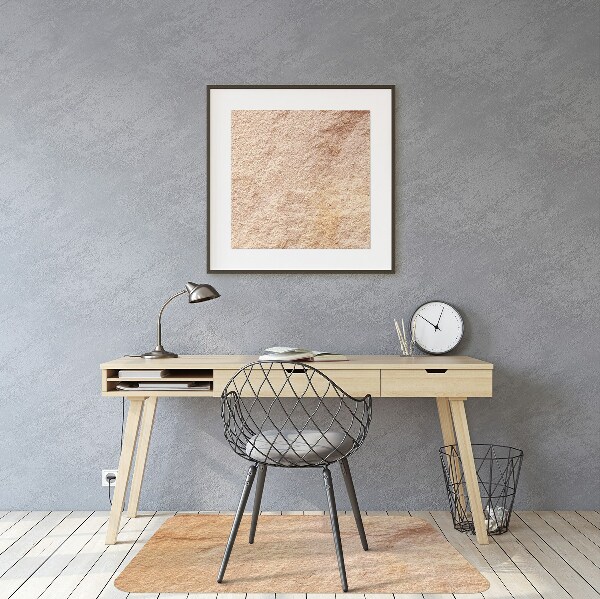Tapis pour chaise de bureau Grès