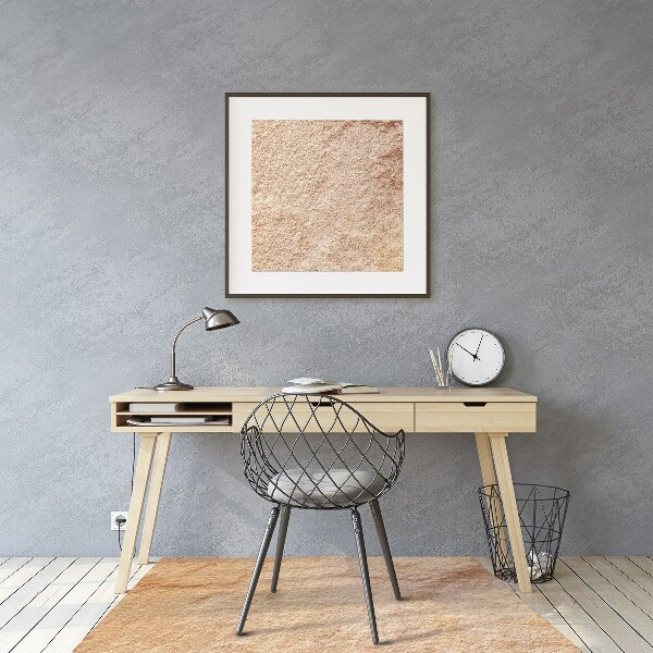 Tapis pour chaise de bureau Grès
