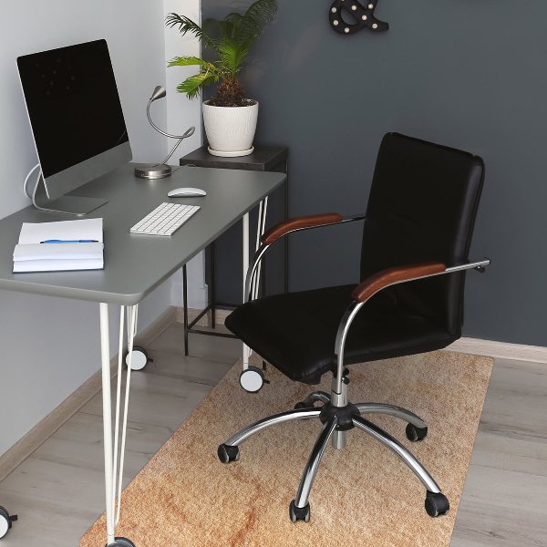 Tapis pour chaise de bureau Grès