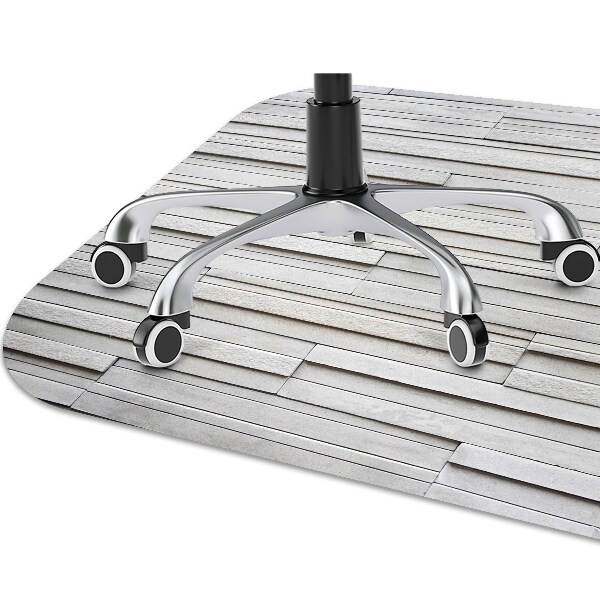 Tapis bureau Planches blanches