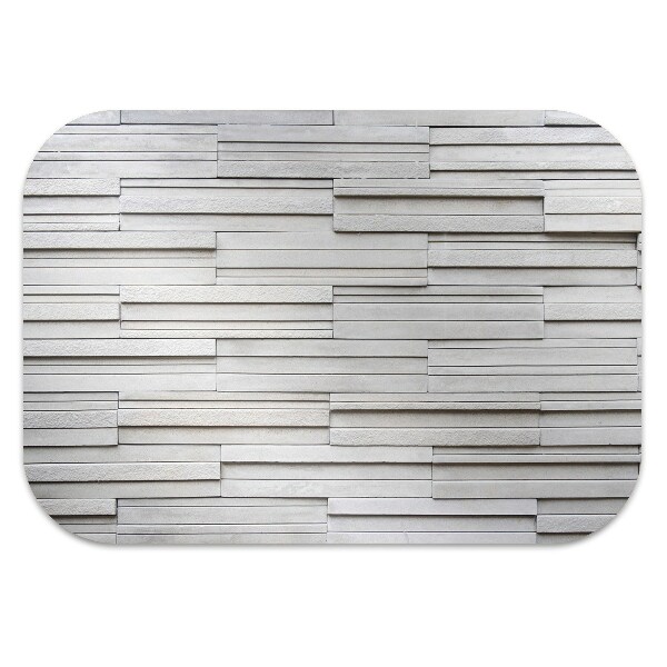 Tapis bureau Planches blanches
