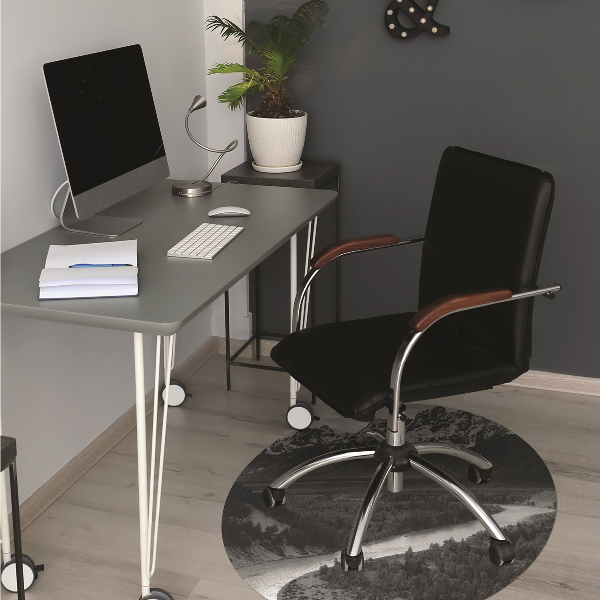 Tapis bureau Sombre