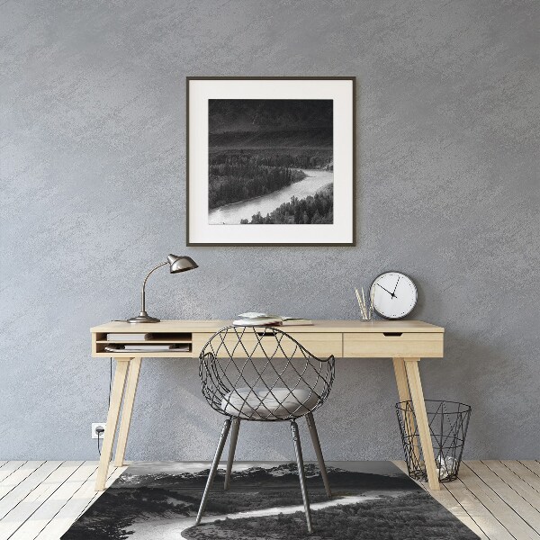 Tapis bureau Sombre