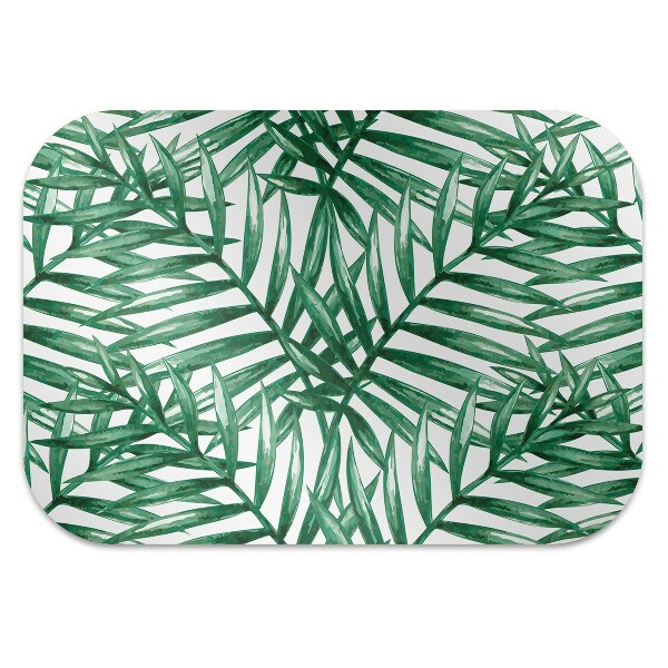 Tapis fauteuil bureau do biura Feuilles tropicales