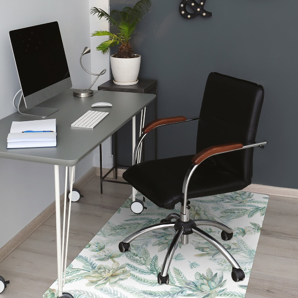 Tapis pour chaise de bureau Roches peintes