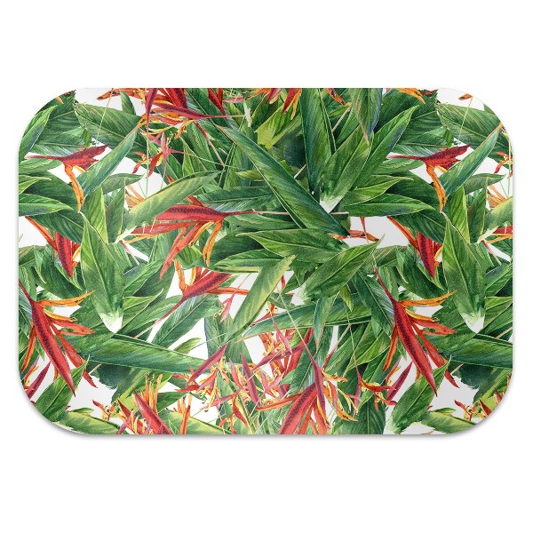 Tapis fauteuil bureau do biura Fleurs exotiques