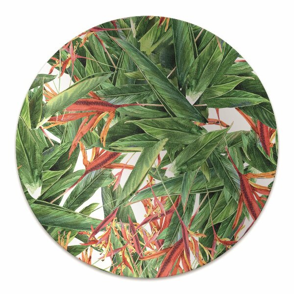 Tapis fauteuil bureau do biura Fleurs exotiques
