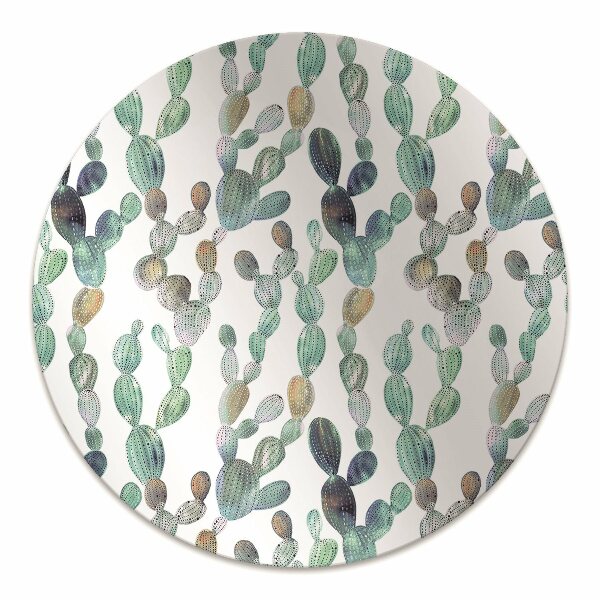 Tapis de chaise de bureau Cactus