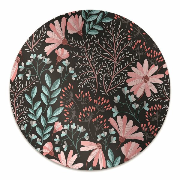 Tapis pour chaise de bureau Fleurs vintage