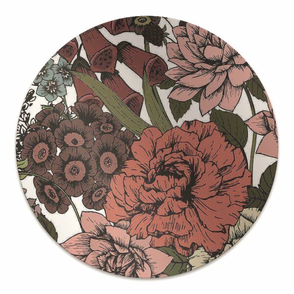 Tapis de chaise de bureau Fleurs d'automne