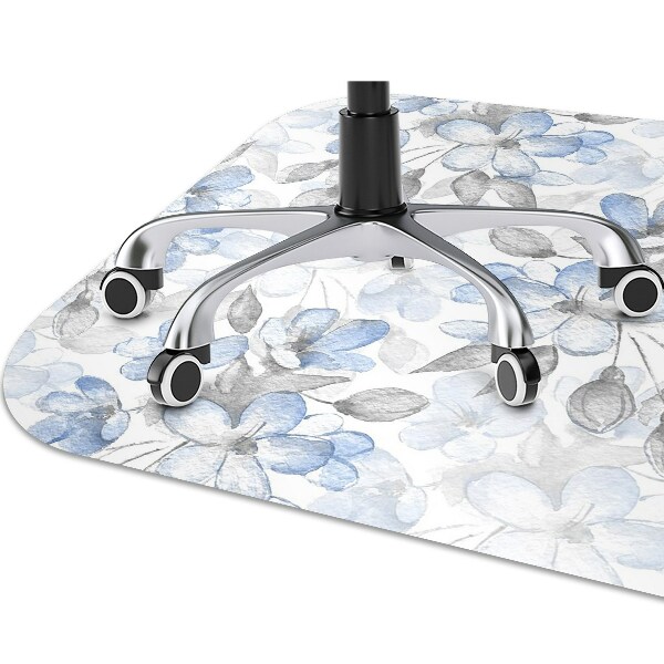 Tapis de chaise de bureau Fleurs