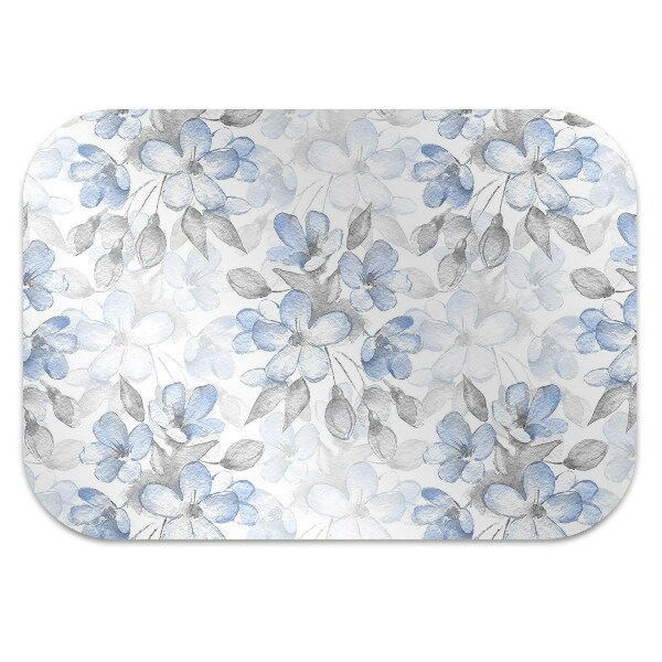 Tapis de chaise de bureau Fleurs