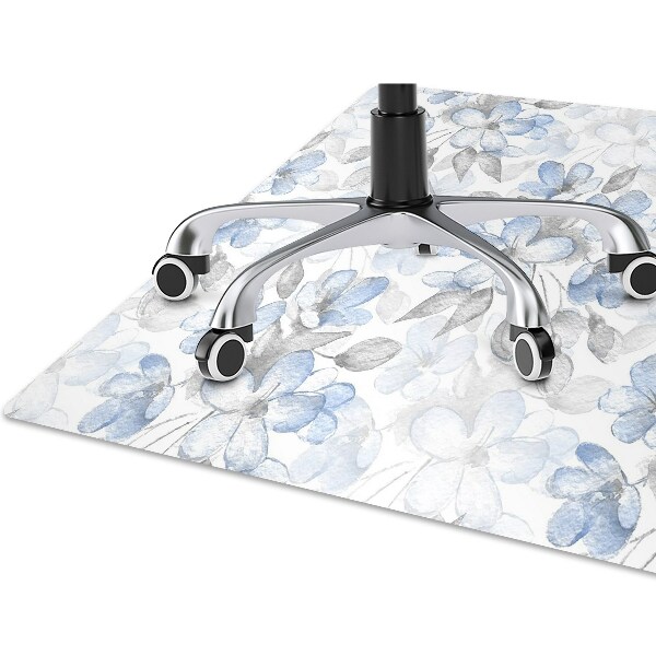 Tapis de chaise de bureau Fleurs