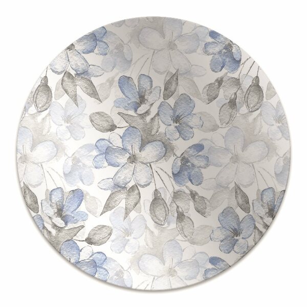 Tapis de chaise de bureau Fleurs