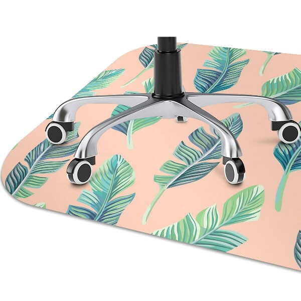 Tapis fauteuil bureau do biura Feuilles de pêche