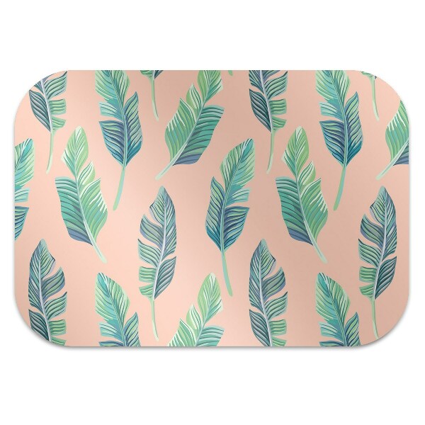Tapis fauteuil bureau do biura Feuilles de pêche