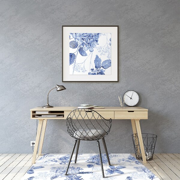 Tapis protection sol Hydrangea bleu