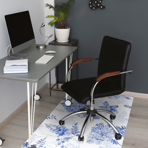 Tapis protection sol Hydrangea bleu