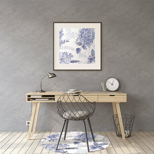 Tapis protection sol Hydrangea bleu