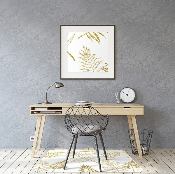 Tapis de chaise Feuilles de palmier