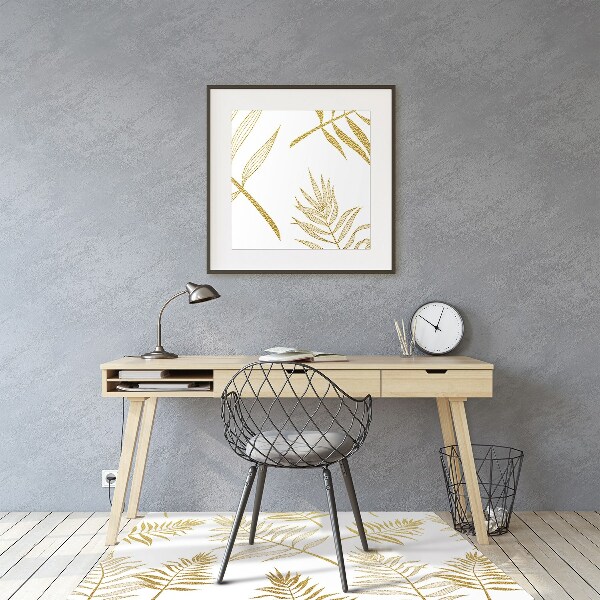 Tapis de chaise Feuilles de palmier