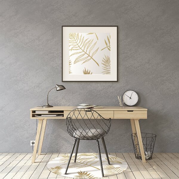 Tapis de chaise Feuilles de palmier