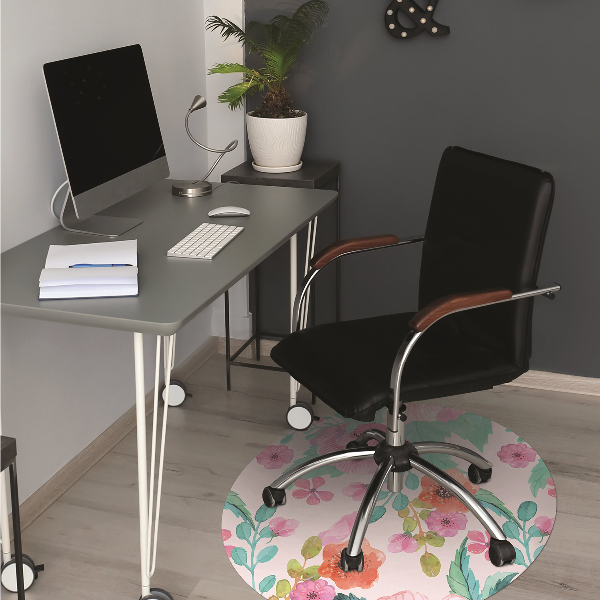 Tapis de chaise Belle flore